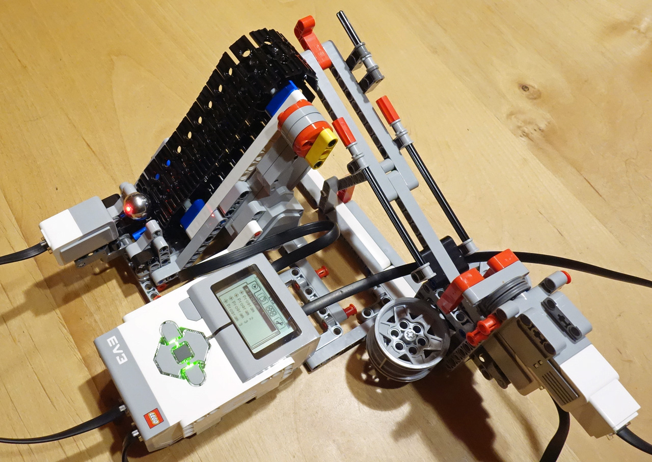 ボール コンベアの組み立てとプログラミング レゴマインドストームev3 そう備忘録 ボール コンベアの組み立てとプログラミング レゴマインドストームev3 そう備忘録